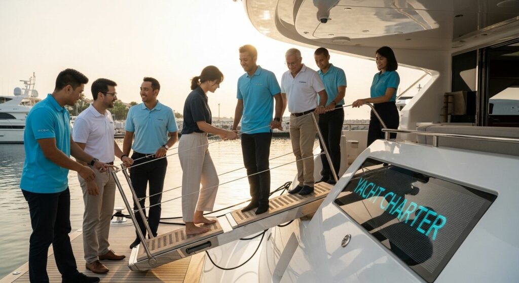 yacht charter experience