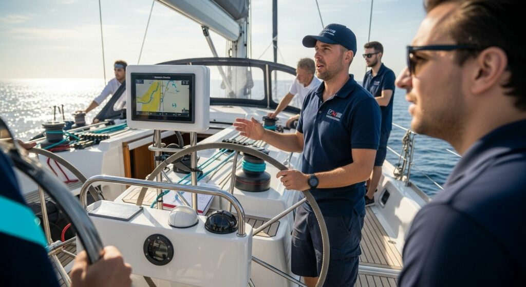 skipper role sailing