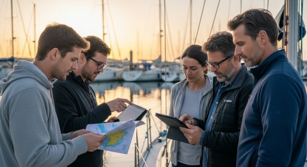 planning sailing route