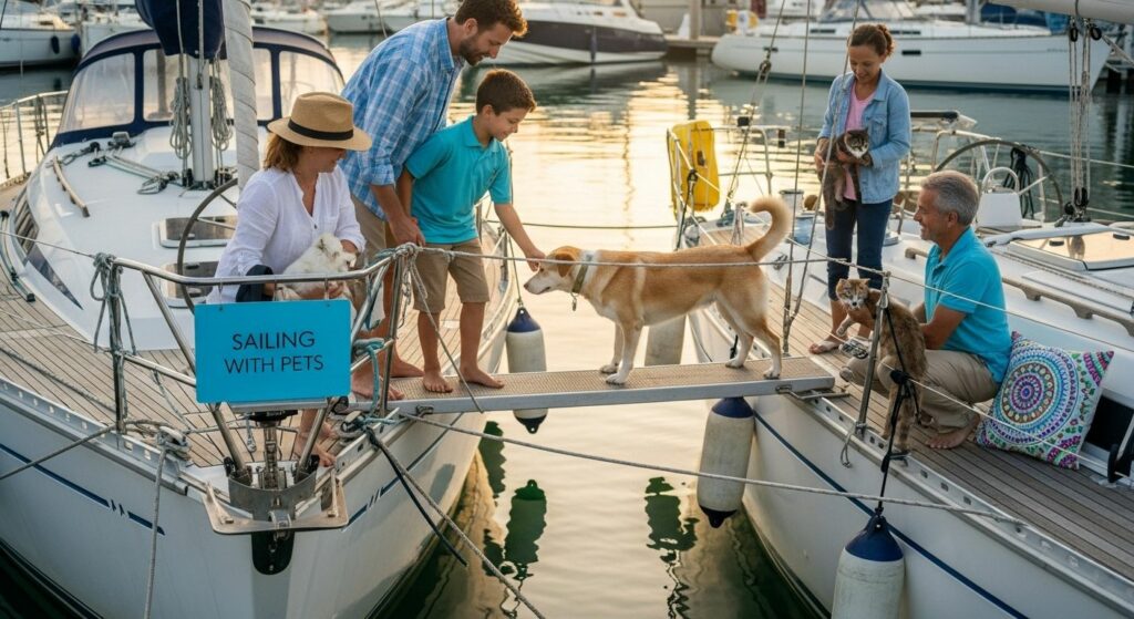 sailing with pets