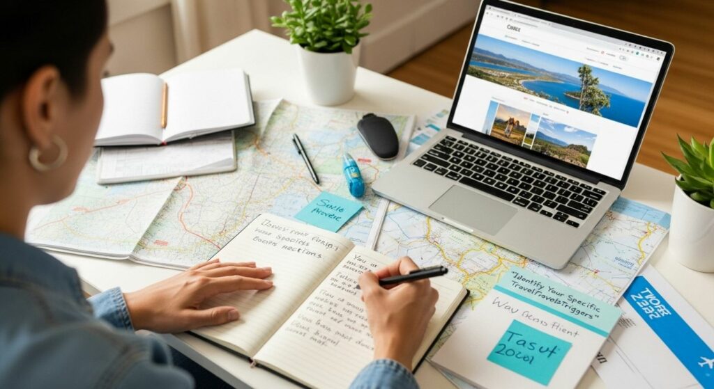 overcome travel anxiety step