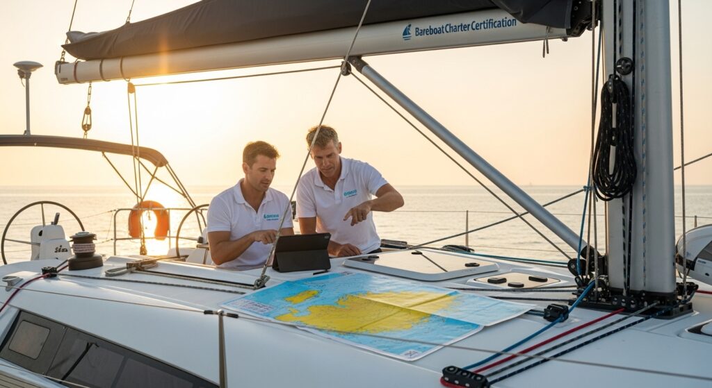 bareboat charter certification crew
