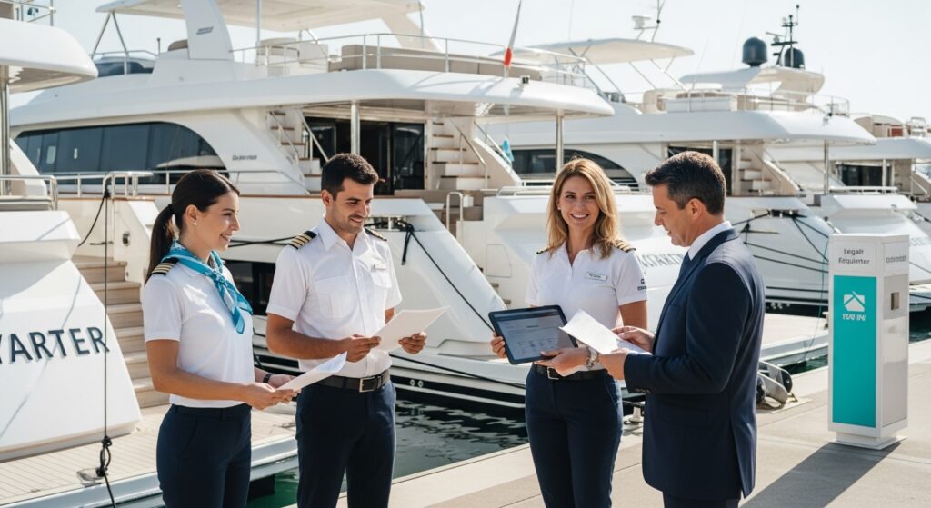 yacht charter legal requirements