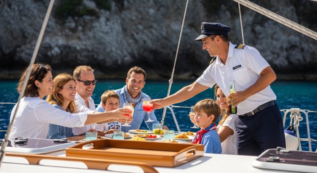 crewed yacht charter